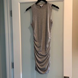 Grey jersey tank dress by Tobi